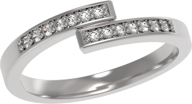 Серебряное кольцо Арина 1039361-01110 c фианитами