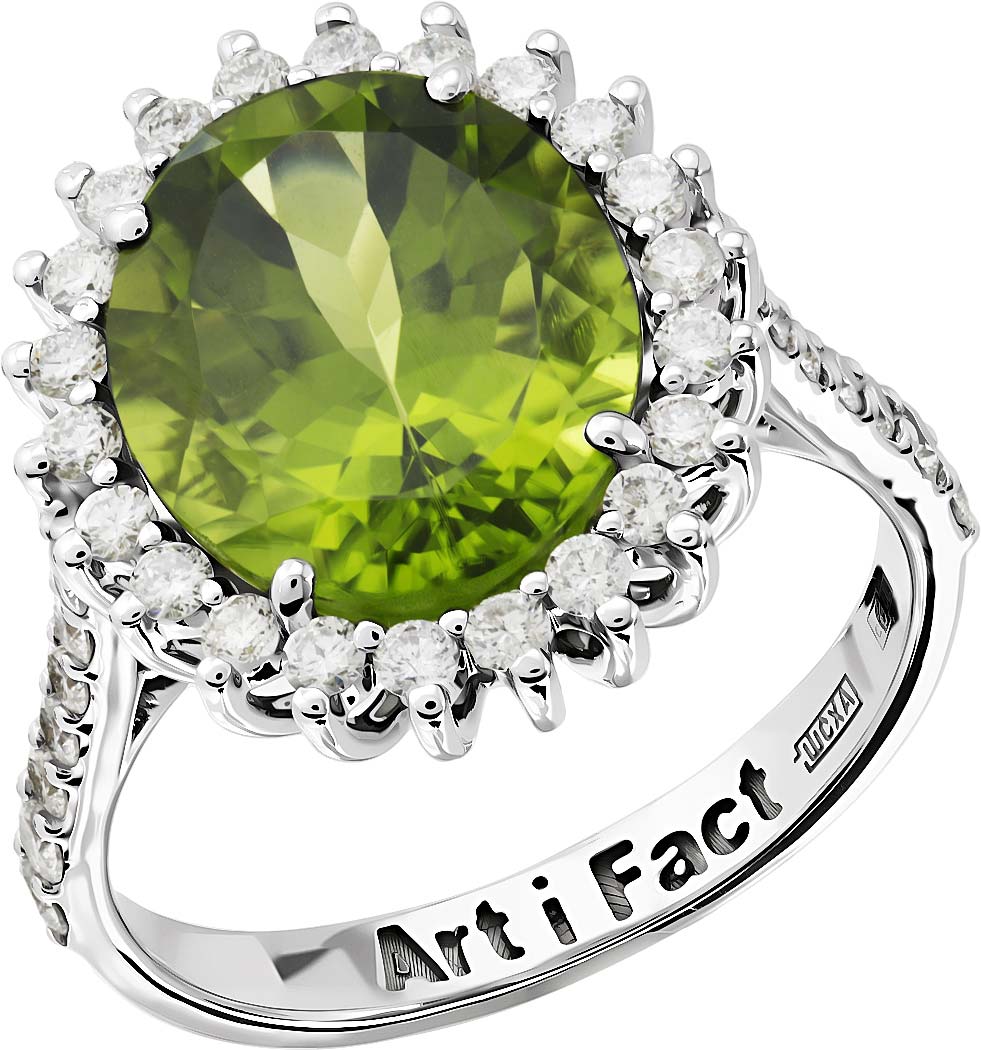     Art I Fact Jewellery 0103.0255P-rings-brilliant-hrizolit  , 