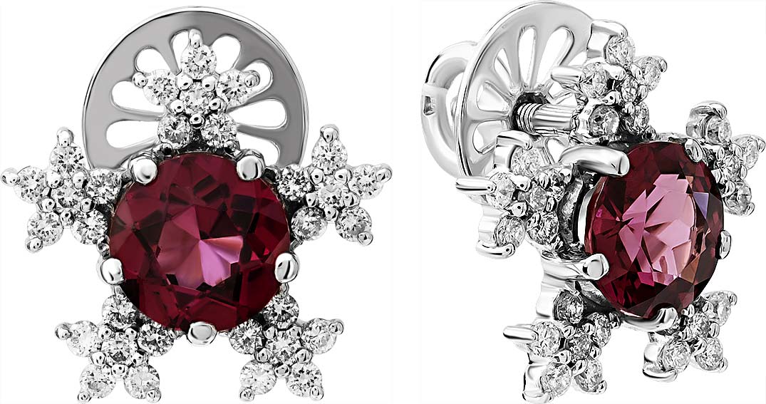  -    Art I Fact Jewellery 0203.0217-earrings-brilliant-turmalin  , 