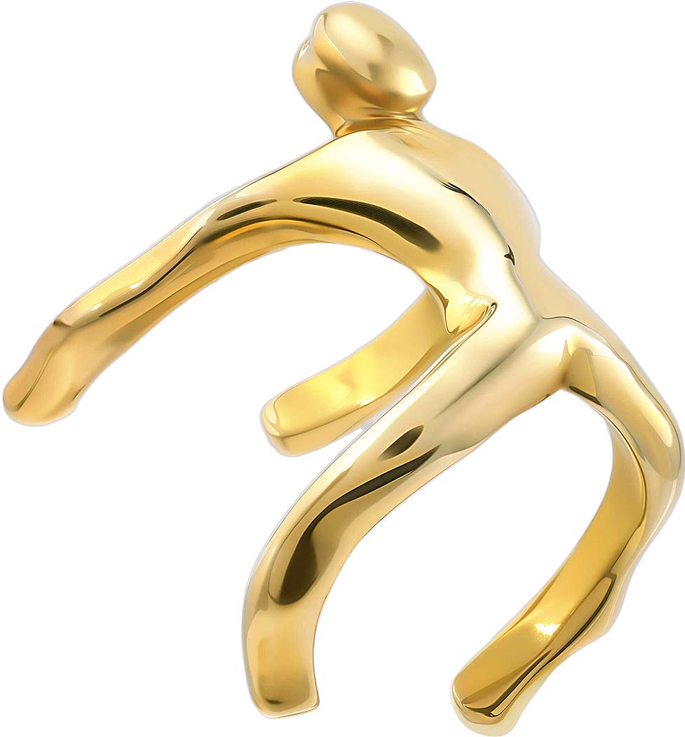 Серебряные серьги-каффы Art I Fact Jewellery 0226.0268Y-earrings