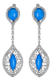  Art I Fact Jewellery 0203.0023-earrings-cerulait-lejkosapfir