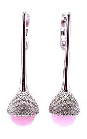 Серьги Art I Fact Jewellery PD-E01144-X-W-MPG-X-X-earrings-kvarc