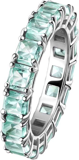 Кольцо из белого золота ArtAuro 1091-1/28-4-4_au с бериллом