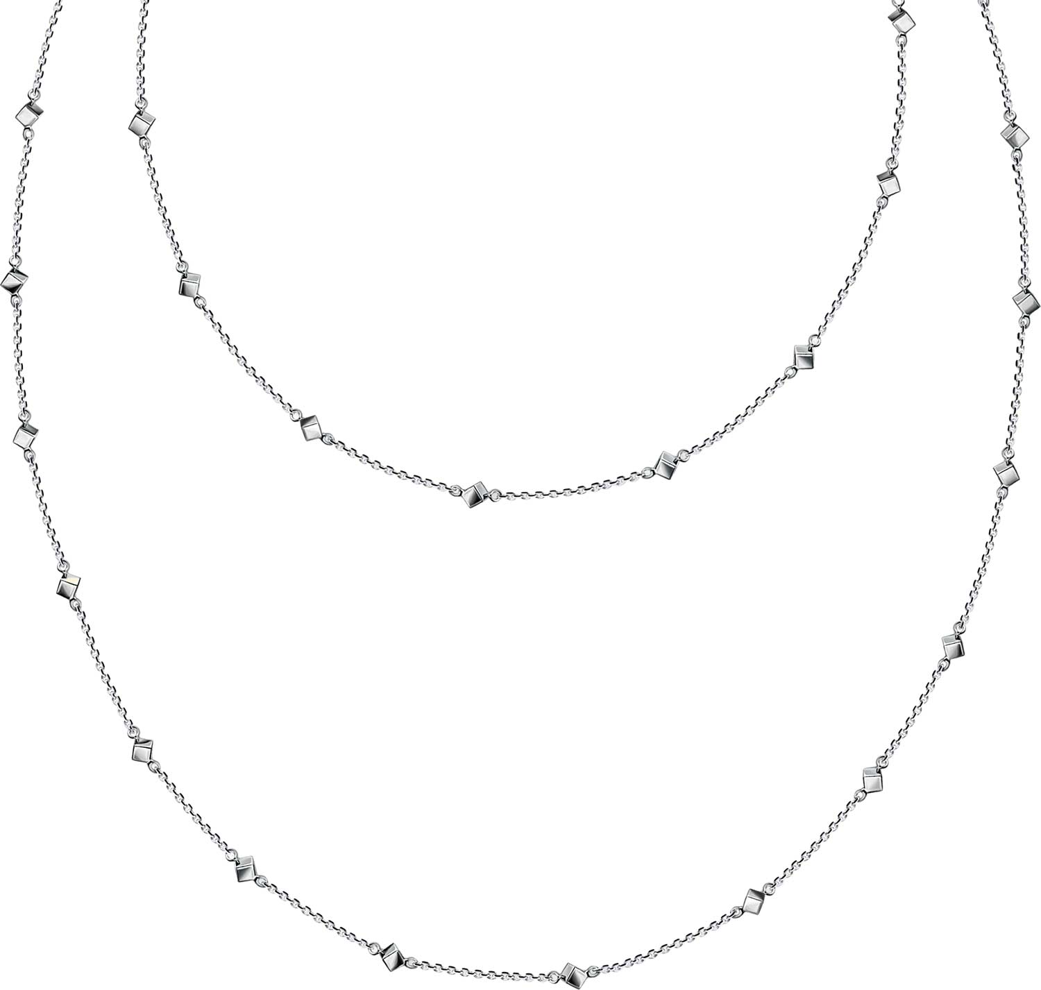 Колье сотуар из белого золота ArtAuro 3176sl-1_au