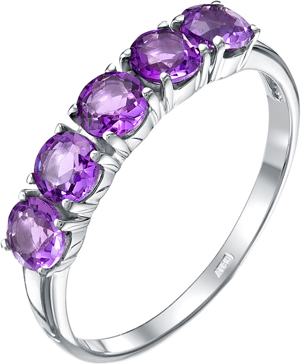 Серебряное кольцо Bellissima Tentazione K/321/Ag-607/14 с аметистами