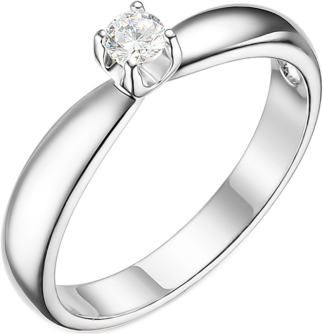 Серебряное помолвочное кольцо Bellissima Tentazione K/468-610-Ag с фианитом