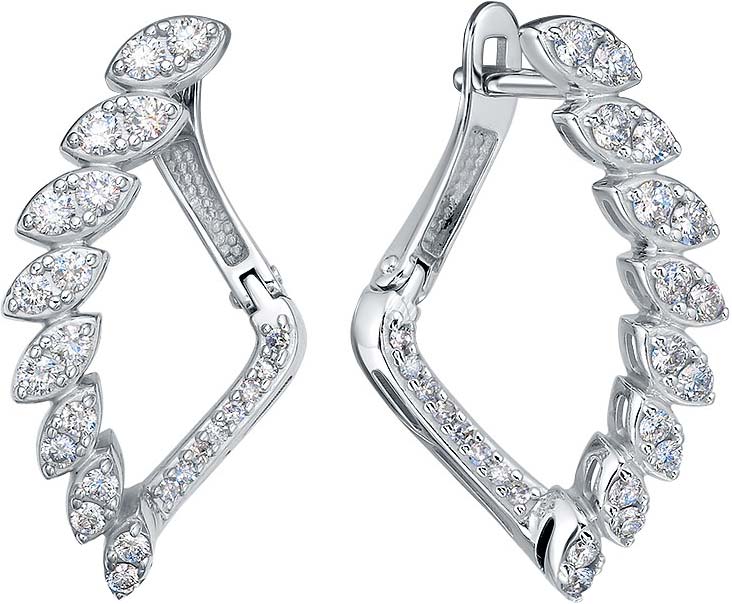 Серьги из белого золота Bellissima Tentazione S/1085-0220 с бриллиантами