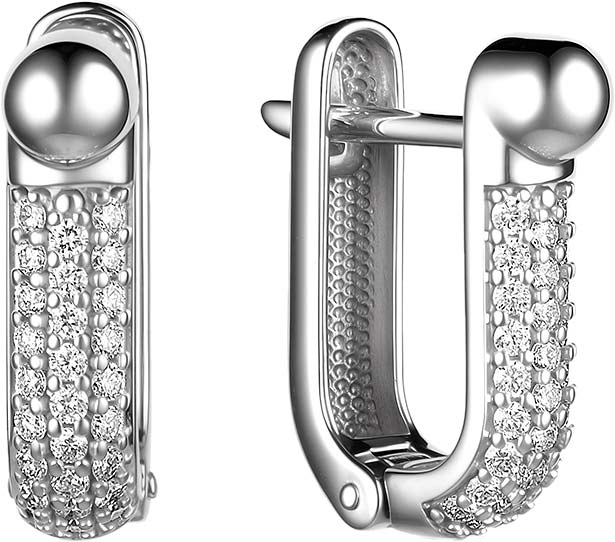 Серьги из белого золота Bellissima Tentazione S/931-0220 c бриллиантами