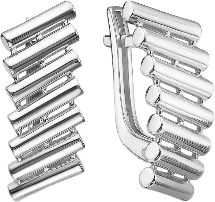 Серьги из белого золота BERGER B120888