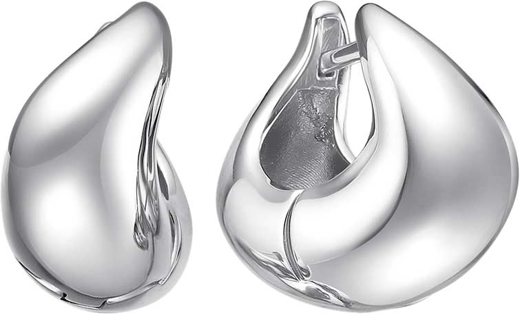 Серьги из белого золота BERGER B120904