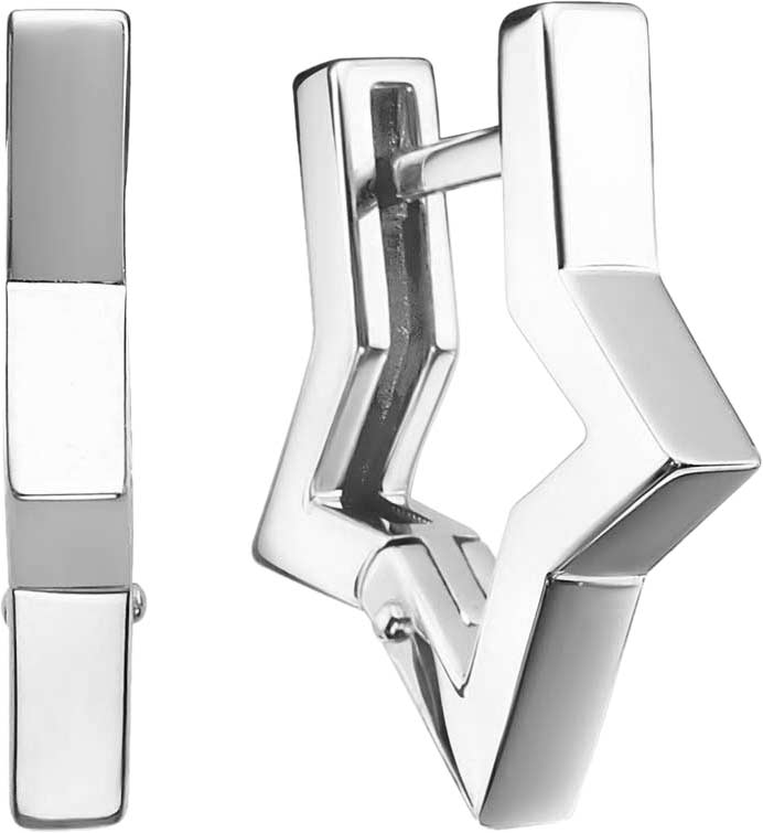 Серьги из белого золота BERGER B120916