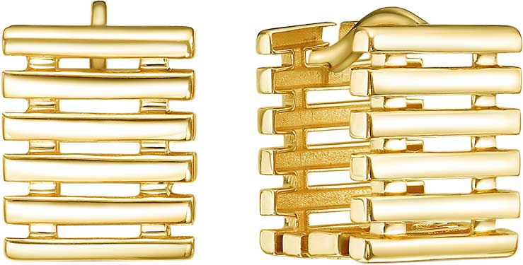 Золотые серьги BERGER L120334