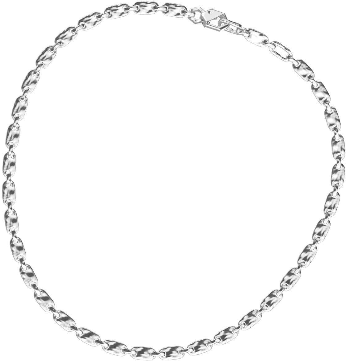 Мужская стальная цепь Bikkembergs HAN02WW с кристаллом