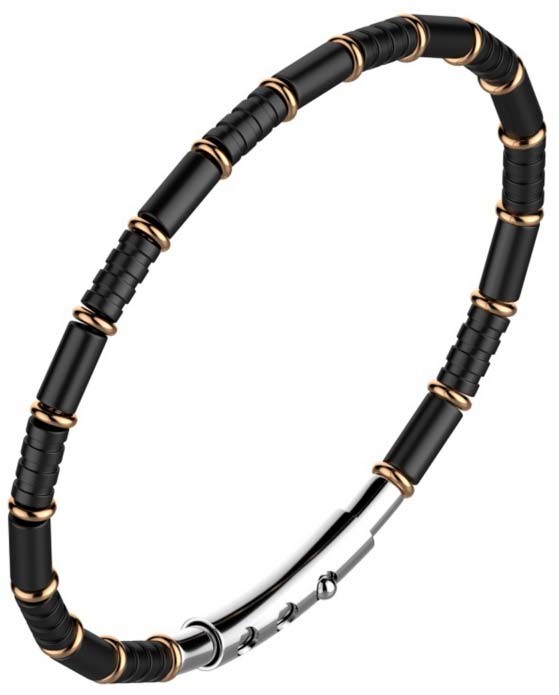 Мужской стальной браслет Bikkembergs ROLB01BR