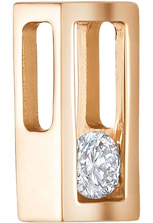 Золотой кулон Brilliant Style Jewelry 4225-310 c бриллиантом