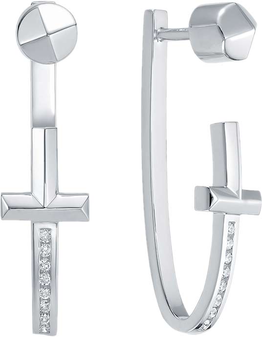 Золотые серьги Brilliant Style Jewelry 4320-21001 c бриллиантом