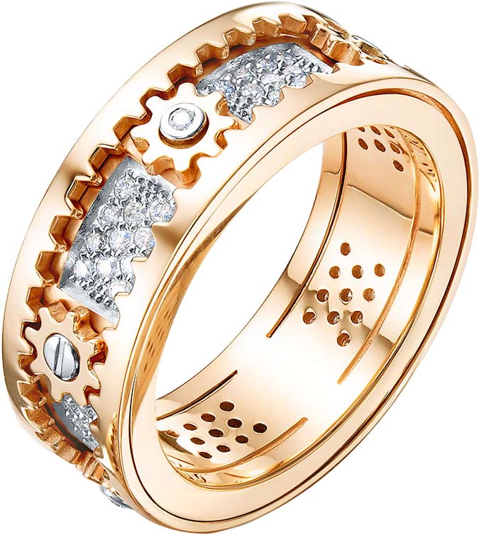 Золотое кольцо Brilliant Style Jewelry 4370-110 c бриллиантом