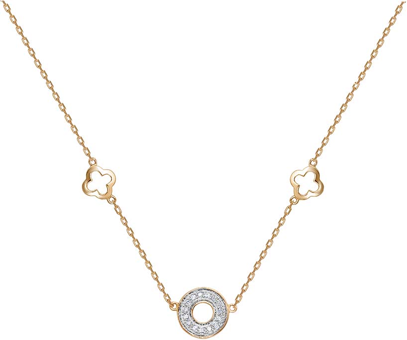 Золотой кулон Brilliant Style Jewelry 4491-510 c бриллиантом