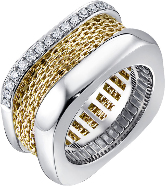 Золотое кольцо Brilliant Style Jewelry 4496-110012 с бриллиантами