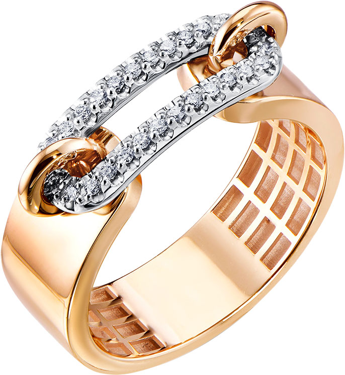 Золотое кольцо Brilliant Style Jewelry 4589-110 c бриллиантом