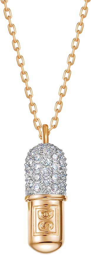Золотой кулон Brilliant Style Jewelry 5004-510 c бриллиантом
