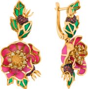 Серьги БРИЛЛИАНТЫ КОСТРОМЫ 02-2830.