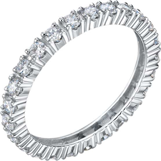 Кольцо из белого золота BUBLIK JEWELRY BR1000441010W с выращенными бриллиантами