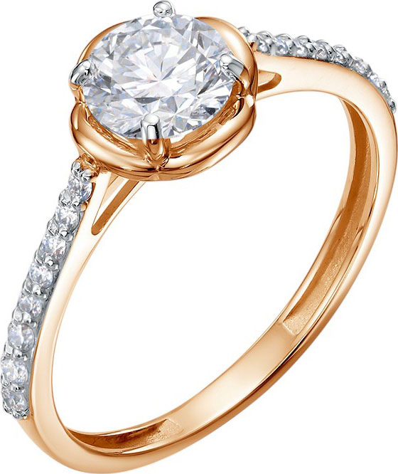 Золотое помолвочное кольцо BUBLIK JEWELRY BR1000781010 с бриллиантами