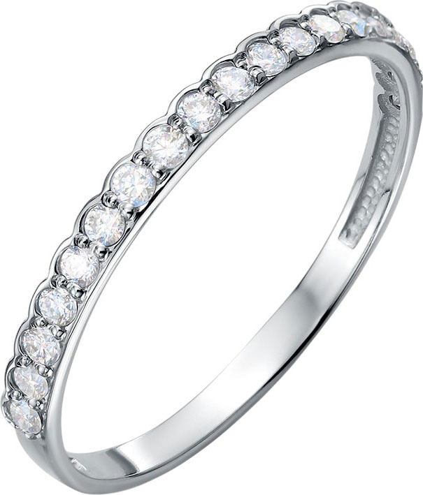 Кольцо из белого золота BUBLIK JEWELRY BR1181371010W с бриллиантами