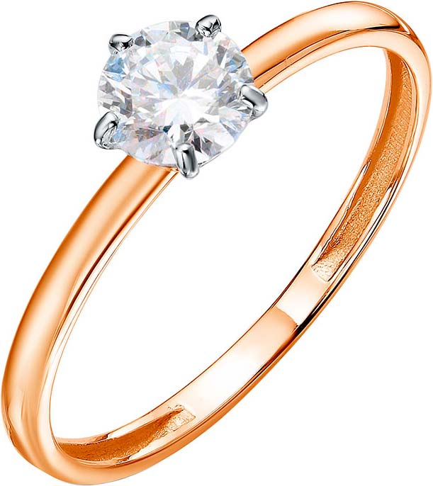 Золотое помолвочное кольцо BUBLIK JEWELRY BR1181791010 с выращенным бриллиантом