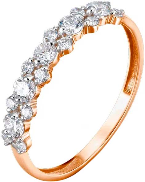 Золотое кольцо BUBLIK JEWELRY BR1181891010 с выращенными бриллиантами