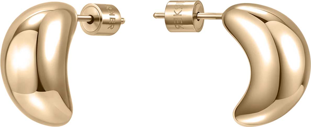 Стальные серьги BURKER AMINA-EARRINGS-GOLD
