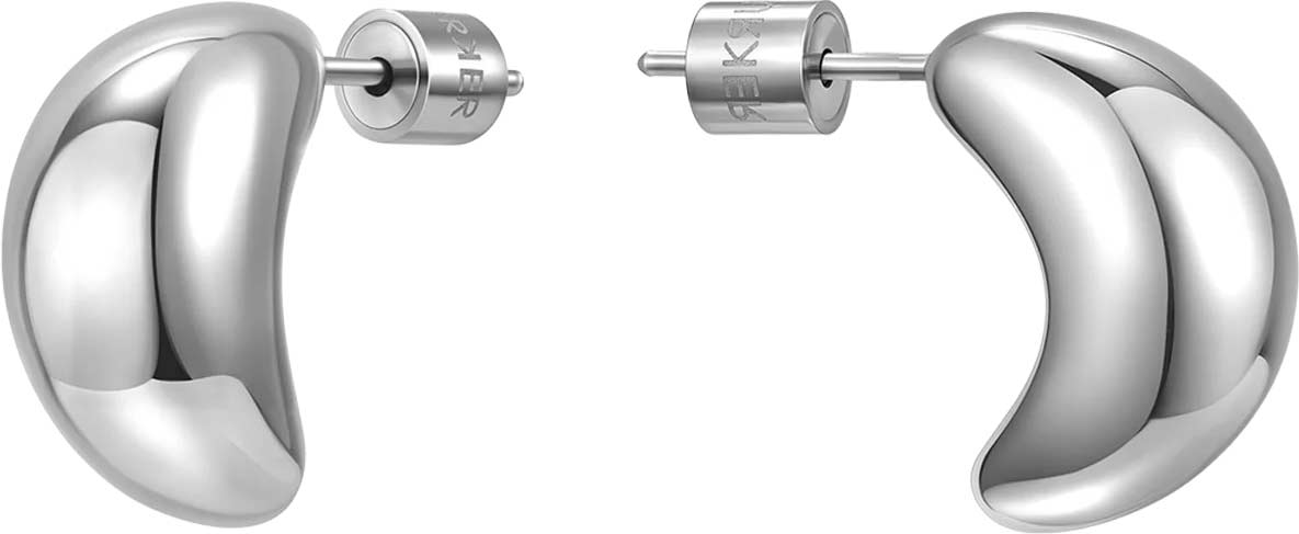 Стальные серьги BURKER AMINA-EARRINGS-SILVER