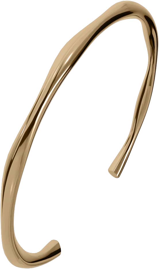 Стальной жесткий браслет BURKER CLEO-BRACELET-GOLD