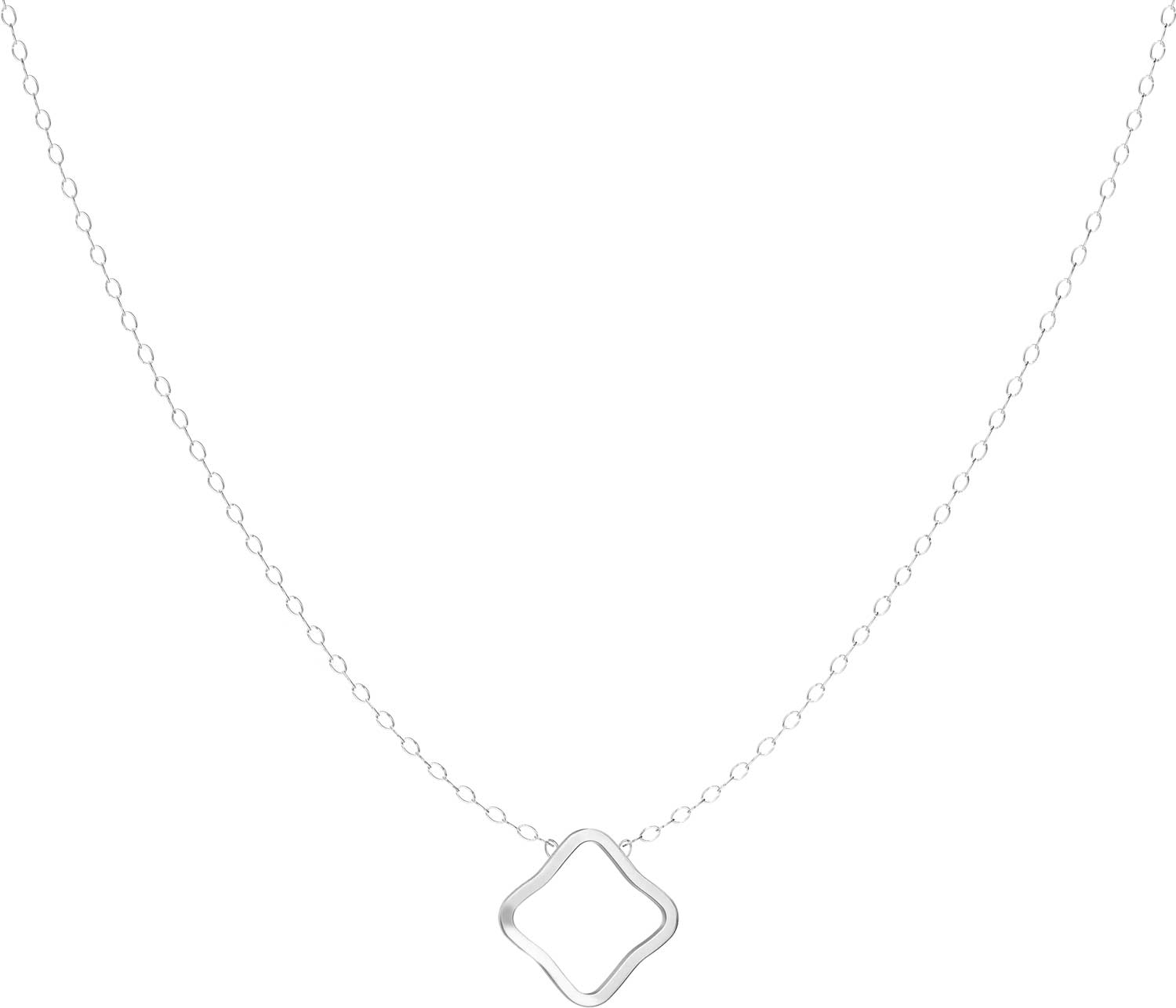 Стальная подвеска на цепочке BURKER FIONA-NECKLACE-SILVER