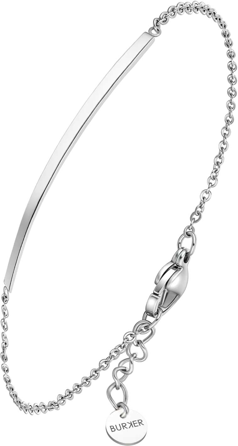 Стальной браслет цепь BURKER HAZEL-BRACELET-SILVER