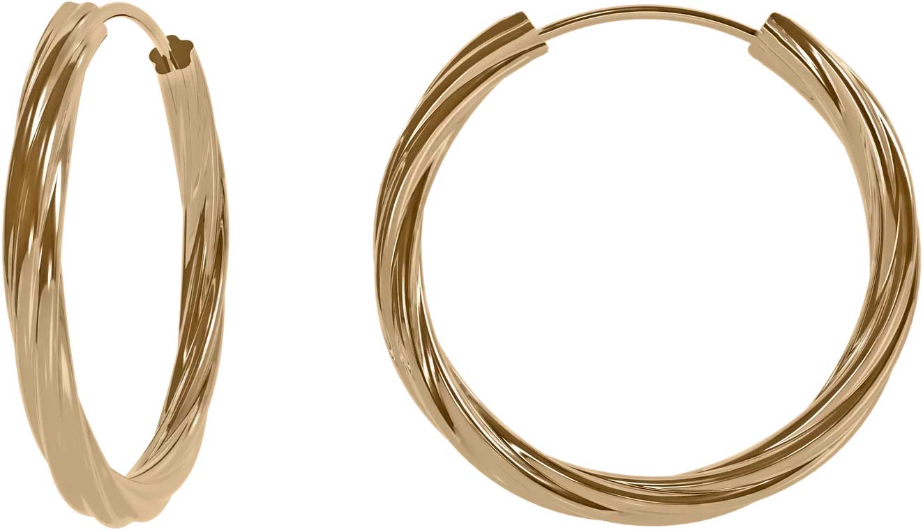 �������� ������ ������ ����� BURKER KATE-EARRINGS-GOLD