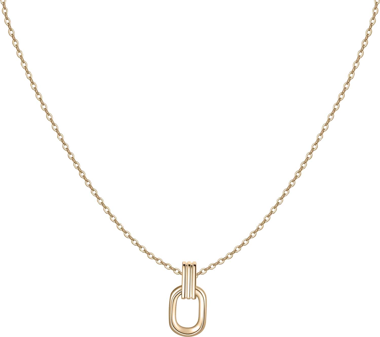 Стальная подвеска на цепочке BURKER MIA-NECKLACE-GOLD