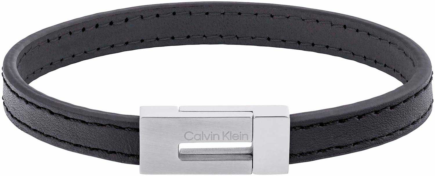 Мужской кожаный браслет Calvin Klein 35100020-ucenka
