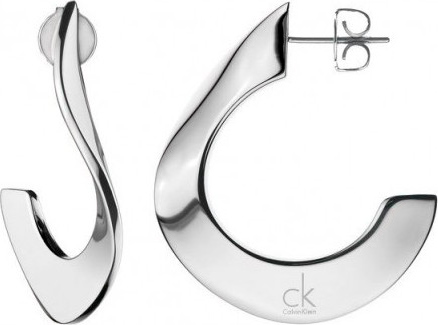 Женские стальные серьги полукольца Calvin Klein KJ1AME000100
