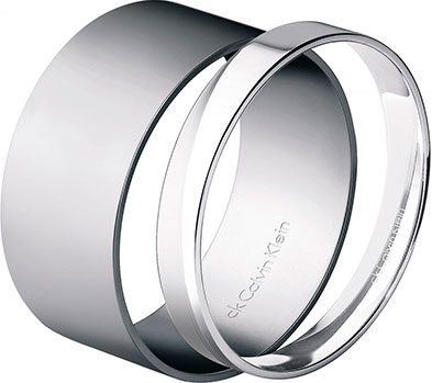 Стальной жесткий браслет Calvin Klein KJ1DMD08010S
