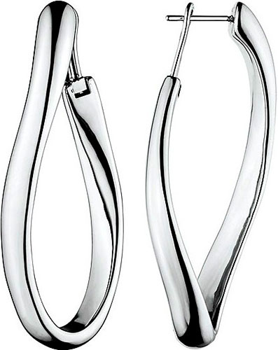 Стальные серьги Calvin Klein KJ1PME000100