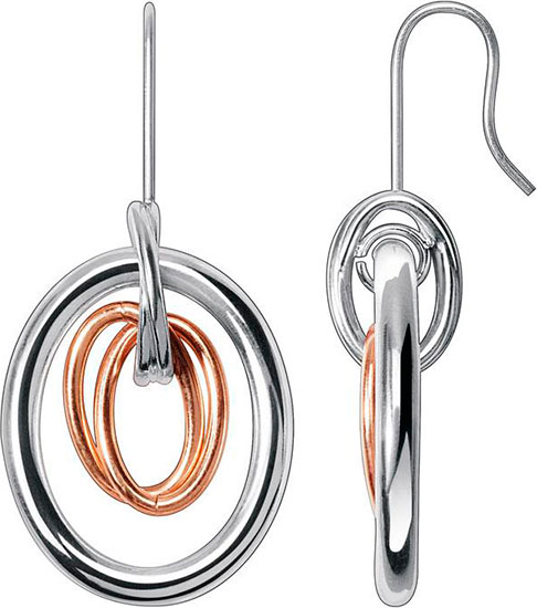 Женские стальные серьги с подвесками Calvin Klein KJ1QPE200100