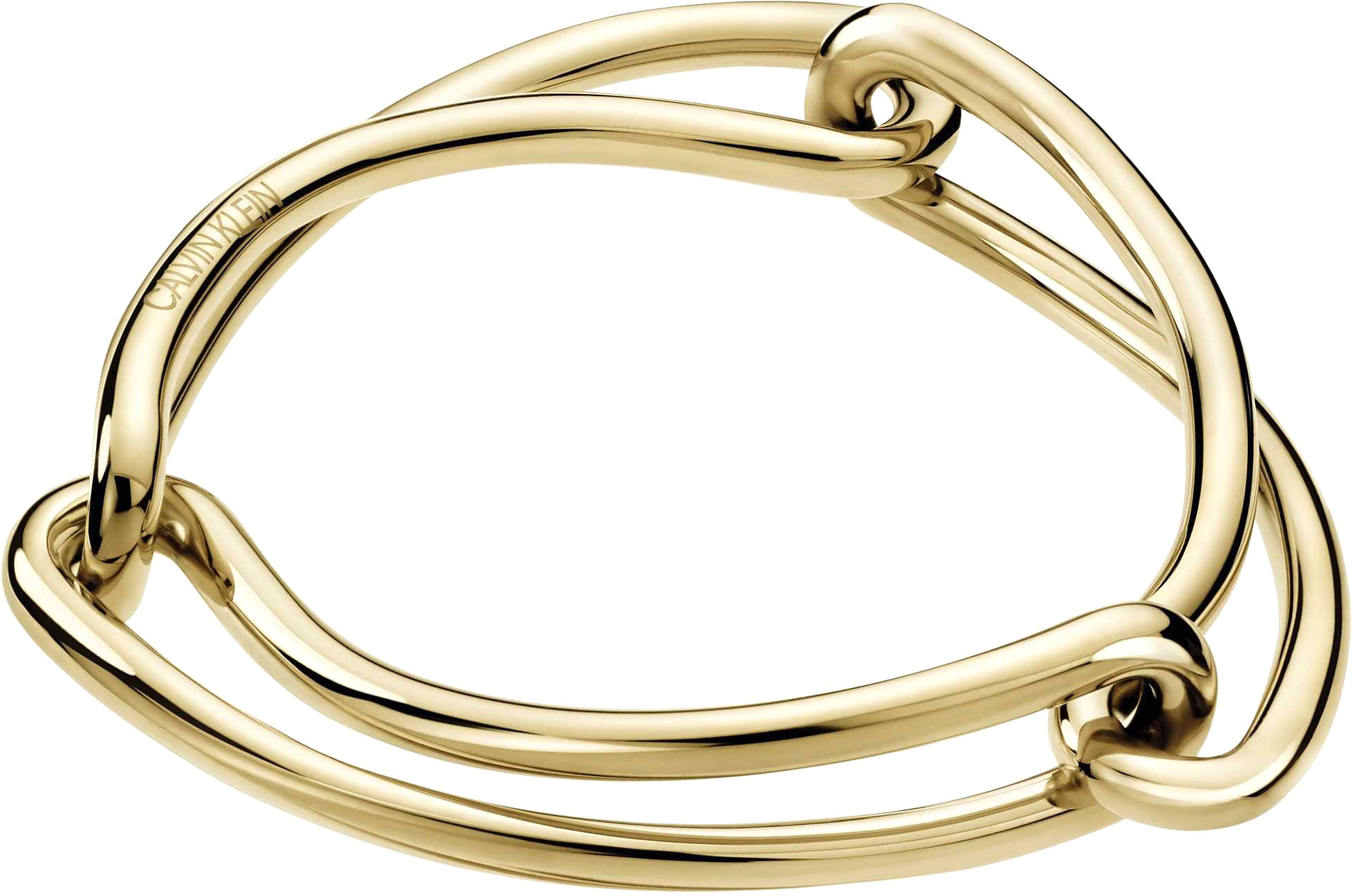 Стальной жесткий браслет Calvin Klein KJ9QJD10010M