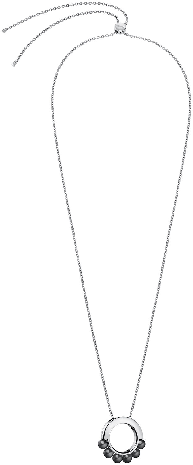 Стальное колье с подвеской Calvin Klein KJAKMN040100 c жемчугом