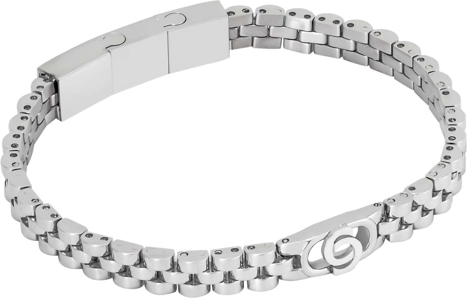 Мужской стальной браслет цепь Cerruti 1881 CIJUB0014402