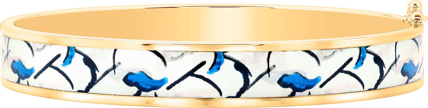 Жесткий браслет из латуни Christian Lacroix XFJ1901-M с лаковым покрытием