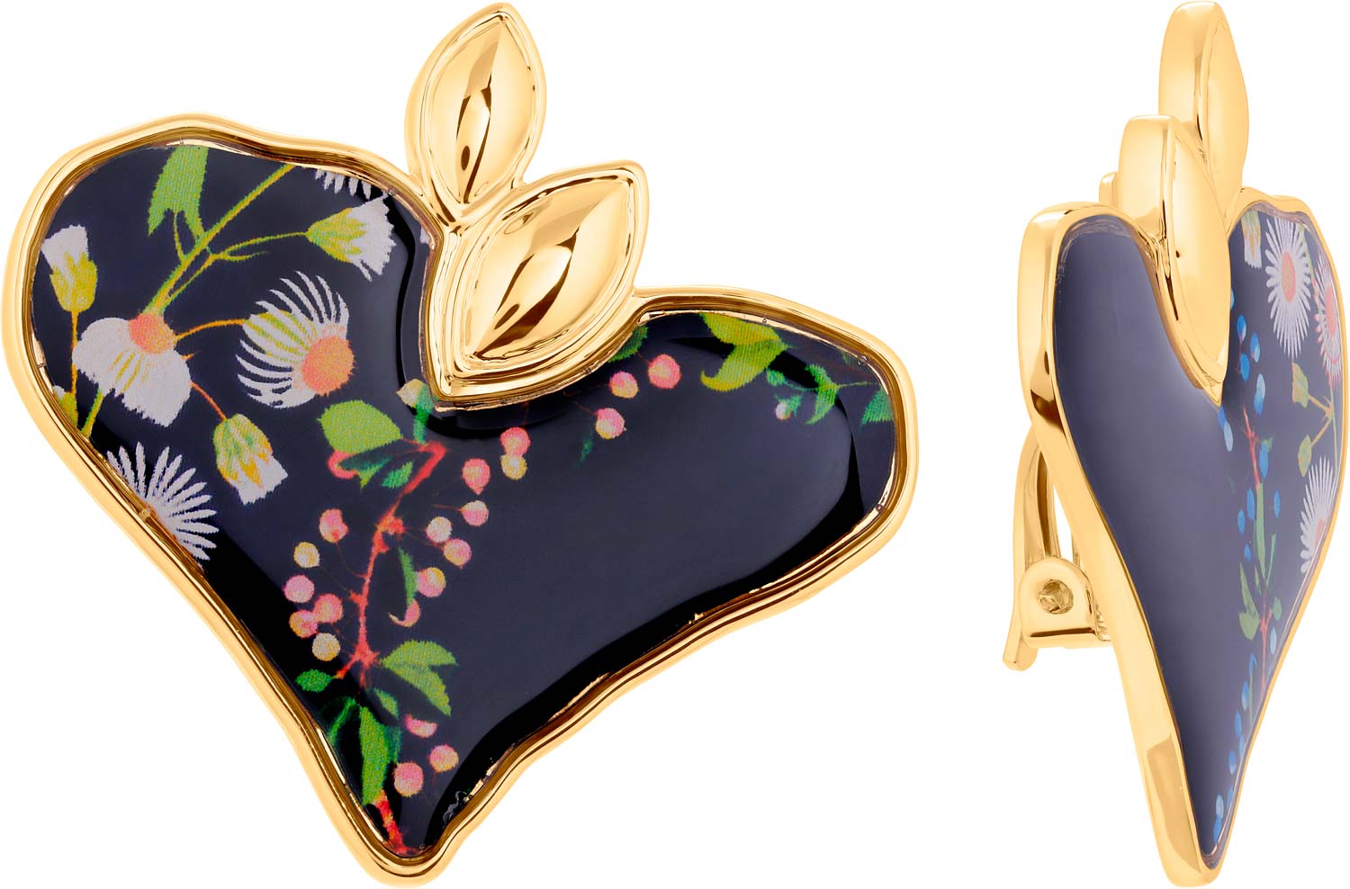 Клипсы из латуни Christian Lacroix XFJ3904 с лаковым покрытием