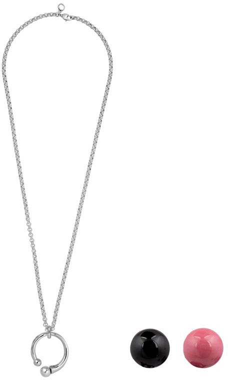 Колье ''Хамелеон'' Ciclon  221801-01 с муранским стеклом