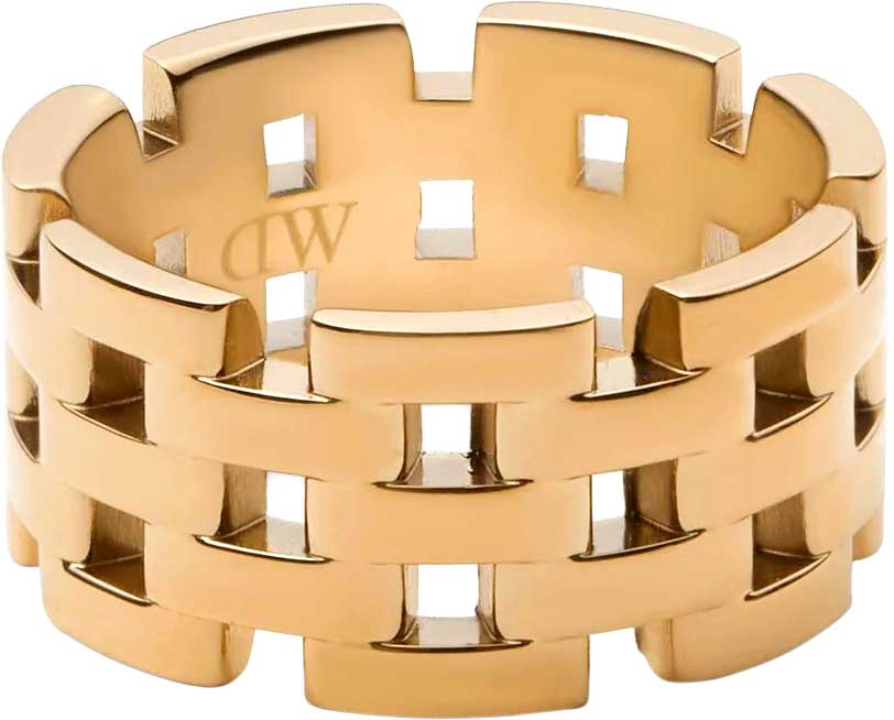 Стальное кольцо Daniel Wellington 5-Link-Ring-G